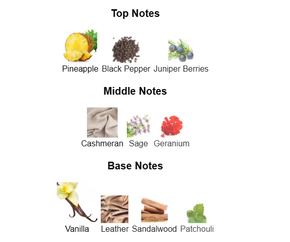 Coach Platinum scent profile 1