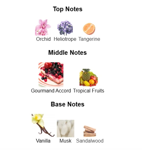 Lattafa Yara scent profile 1