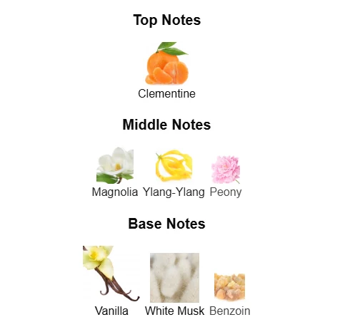 Montblanc Signature scent profile 1