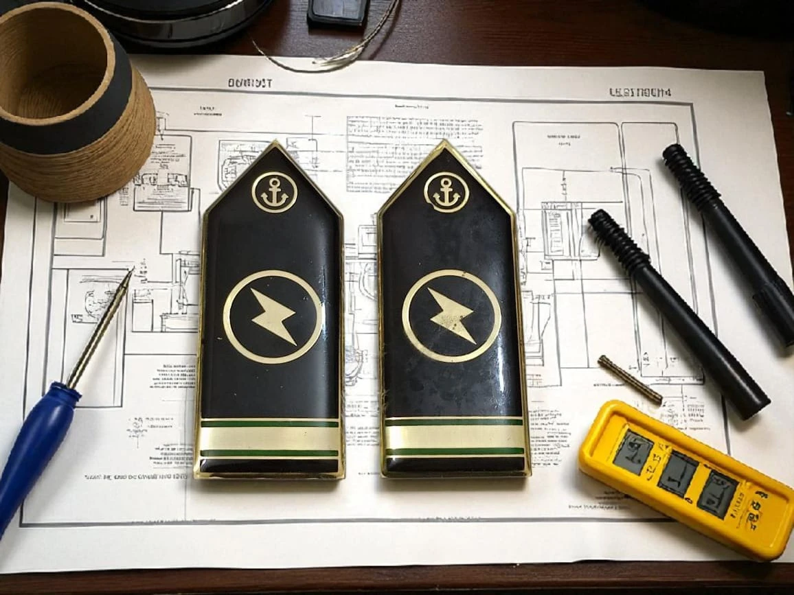 Junior Electronic Engineer Collar Pin