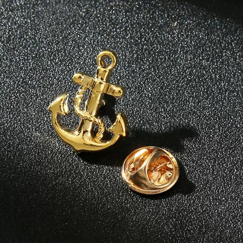 Premium Anchor Coat Pin